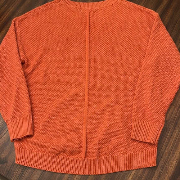 🍁🍂Orange Sweater Size Large. Excellent condition. - Picture 6 of 6